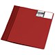 Rexel Nyrex Boardroom Flat File Semi-rigid with Inside Front Full Pocket A4 Red Ref 13035RD [Pack 5]