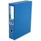 Eastlight Colorado Box File with Lock Spring 70mm Spine Foolscap Blue Ref 30413 [Pack 5]