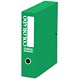 Eastlight Colorado Box File with Lock Spring 70mm Spine Foolscap Green Ref 30414 [Pack 5]