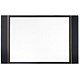 Leathercraft Military End Blotter 4mm Hardboard Half Demy W302xD457mm Black Ref 2158KB1