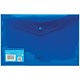 Snopake Polyfile Classic Wallet File Polypropylene Foolscap Blue Ref 11151 [Pack 5]
