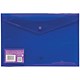 Snopake Polyfile Electra Wallet File Polypropylene Foolscap Purple Ref 11162 [Pack 5]