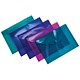 Snopake Polyfile Electra Wallet File Polypropylene A5 Assorted Ref 11355 [Pack 5]