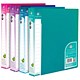 Snopake Electra Ring Binder Polypropylene 2 O-Ring 25mm Size A4 Assorted Ref 10165 [Pack 10]