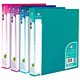 Snopake Electra Ring Binder Polypropylene 2 O-Ring 15mm Size A4 Assorted Ref 10126 [Pack 10]