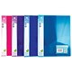 Snopake Electra Clamp Binder Polypropylene for 100 Sheets 80gsm A4 Assorted Ref 12790 [Pack 10]