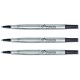 Parker Refill Roller Ball Cartridges Medium 0.8mm Blue Ref S0711630 [Pack 12]