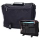 Masters Briefcase Flap-over Polyester Soft-sided Expandable W400xD90xH310mm Black Ref 2765