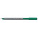 Edding 55 Fineliner Pen Water-based Ink Nib 0.4mm Tip 0.4mm Line Green Ref 55-004 [Pack 10]
