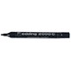 Edding 2000 Permanent Marker Bullet Tip 1.5-3mm Line Black Ref 2000-001 [Pack 10]