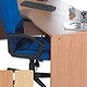 Sonix S5 1800 Panel-end Desk Radial Left-Hand W1800xD1200xH730mm Beech