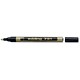 Edding 751 Paint Marker Xylene and Toluene-free Bullet Tip 1-2mm Line Gold Ref [Pack 10]