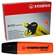 Stabilo Boss Highlighters Chisel Tip 2-5mm Line Orange [Pack 10]