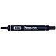 Pentel N50 Permanent Marker Bullet Tip 1.5-2mm Line Black Ref N50-A [Pack 12]