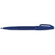Pentel Sign Pen S520 Fibre Tipped 2.0mm Tip 1.0mm Line Blue Ref S520-C [Pack 12]