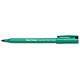 Pentel R50 Rollerball Pen Green Barrel Water-based 0.8mm Tip 0.4mm Line Black Ref R50-A [Pack 12]