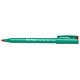 Pentel R50 Rollerball Pen Green Barrel Water-based 0.8mm Tip 0.4mm Line Red Ref R50-B [Pack 12]