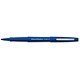 Paper Mate Fine Line Marker Nylon 1.1mm Tip 0.8mm Line Blue Ref S0191012 [Pack 12]