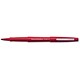 Paper Mate Fine Line Marker Nylon 1.1mm Tip 0.8mm Line Red Ref S0190992 [Pack 12]