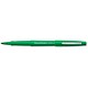Paper Mate Fine Line Marker Nylon 1.1mm Tip 0.8mm Line Green Ref S0191032 [Pack 12]