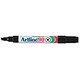 Artline 90 Permanent Marker Xylene-free Chisel Tip 2-5mm Line Black Ref A901 [Pack 12]