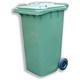 Wheelie Bin 140 Litres Green Ref P04880