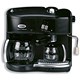 DeLonghi Coffee Maker Steam Combi Filter and Expresso Black Ref 47010