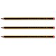 Staedtler 120 Noris Pencil Cedar Wood 2B Black Cap Ref 120-2B [Pack 12]