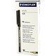 Staedtler 430 Stick Ball Pen Medium 1.0mm Tip 0.35mm Line Black Ref 430M-9 [Pack 10]