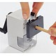 Dahle 155 Pencil Sharpener Manual with Desk Clamp for Max. Diameter 12mm Grey and Black Ref 155
