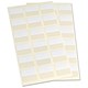 3L Index Tabs Permanent Write-on Type-on 25mm White Ref 10511 [Pack 72]