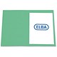 Elba Bright Folder Square Cut Recycled Heavyweight 290gsm Foolscap Green Ref 26714 [Pack 25]