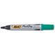 Bic Marking 2000 Permanent Marker Bullet Tip Line Width 1.7mm Green Ref 820912 [Pack 12]