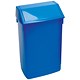 Addis Flip Top Bin Composite Plastic W320xD410xH685mm 54 Litres Blue Ref 510796