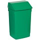 Addis Flip Top Bin Composite Plastic W320xD410xH685mm 54 Litres Green Ref 510797