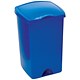 Addis Lift-up Top Bin Composite Plastic W340xD380xH590mm 48 Litres Blue Ref 9715