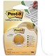 Post-it Labelling and Cover-up Tape Repositionable for 2 Lines W8.4mm Ref 652H [Pack 24]