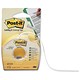 Post-it Labelling and Cover-up Tape Repositionable for 1 Line W4.2mm Ref 651H [Pack 24]
