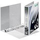 Leitz Softclick Presentation Ring Binder PVC 4 D-Ring 30mm Capacity A4 White Ref 020001 [Pack 6]