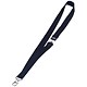 Durable Necklace Textile with Safety Closure for Name Badge 20x440mm Black Ref 8137-01 [Pack 10]