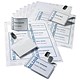 Durable Name Badge Set Visitor Assorted 20 Badges 60x90mm and 4 Insert Sheets Ref 8181-00