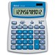 Ibico Calculator Desktop Tilted Currency Cost-Sell-Margin Solar and Battery 12 Digit Ref 212X IB410086