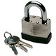 Helix Locksafe Padlock Multi-lock Laminated Steel Double Lock 2 Keys 40mm Ref CP3045