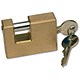 Helix Locksafe Warehouse Padlock Multi-lock Brass Double Locking with 2 Keys 60mm Ref CP4065