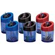 Helix Clip Tidi Paperclip Dispensers Magnetic Assorted Ref F70020 [Pack 6]
