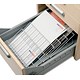 Hago Desk Drawer Tidy Steel Plastic-coated Adjustable W267xD.Min.404mm Ref 317002