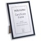 Spicer Hallfield 700 Certificate or Photo Frame Portrait or Landscape A4 210x297mm Black Ref 10765