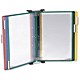 Tarifold Technic Wall Display Unit with 5 Clip-on Index Tabs and 10 Pockets A4 Red Ref 414103