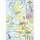 Map Marketing Sales and Marketing Map Unframed 12.5 Miles/inch Scale W830xH1200mm Ref UKM