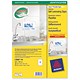 Avery Signage Labels Laser Self-laminating 2 per Sheet 150x100mm Ref L7086-10 [20 Labels]